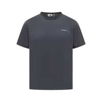 Tricouri Premiata Premiata Blue T-Shirt With Logo On Chest Barbati