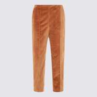 Pantaloni casual Marni Camel Cotton Pants Femei