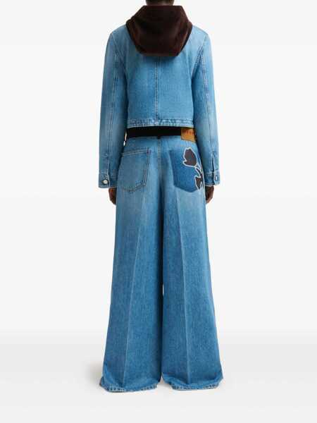 Blugi Marni Marni Blue Cotton Jeans DEEP BLUE Femei (BM 19368390) 4