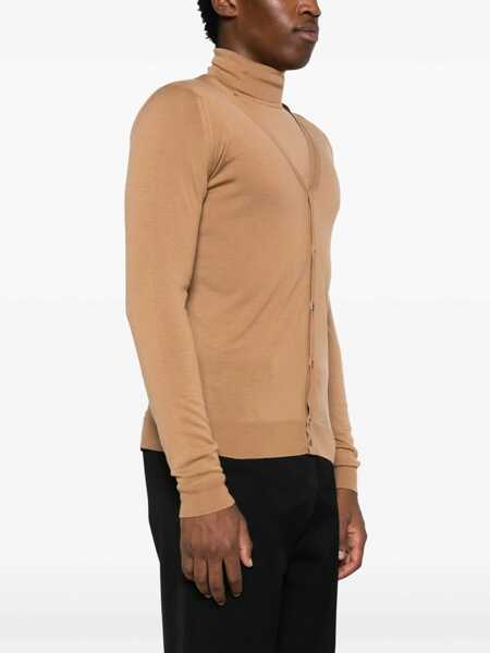 Pulovere John Smedley John Smedley Sweaters BROWN Barbati (BM 19368495) 3