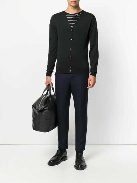 Pulovere John Smedley John Smedley Sweaters Black Barbati (BM 19368498) 2