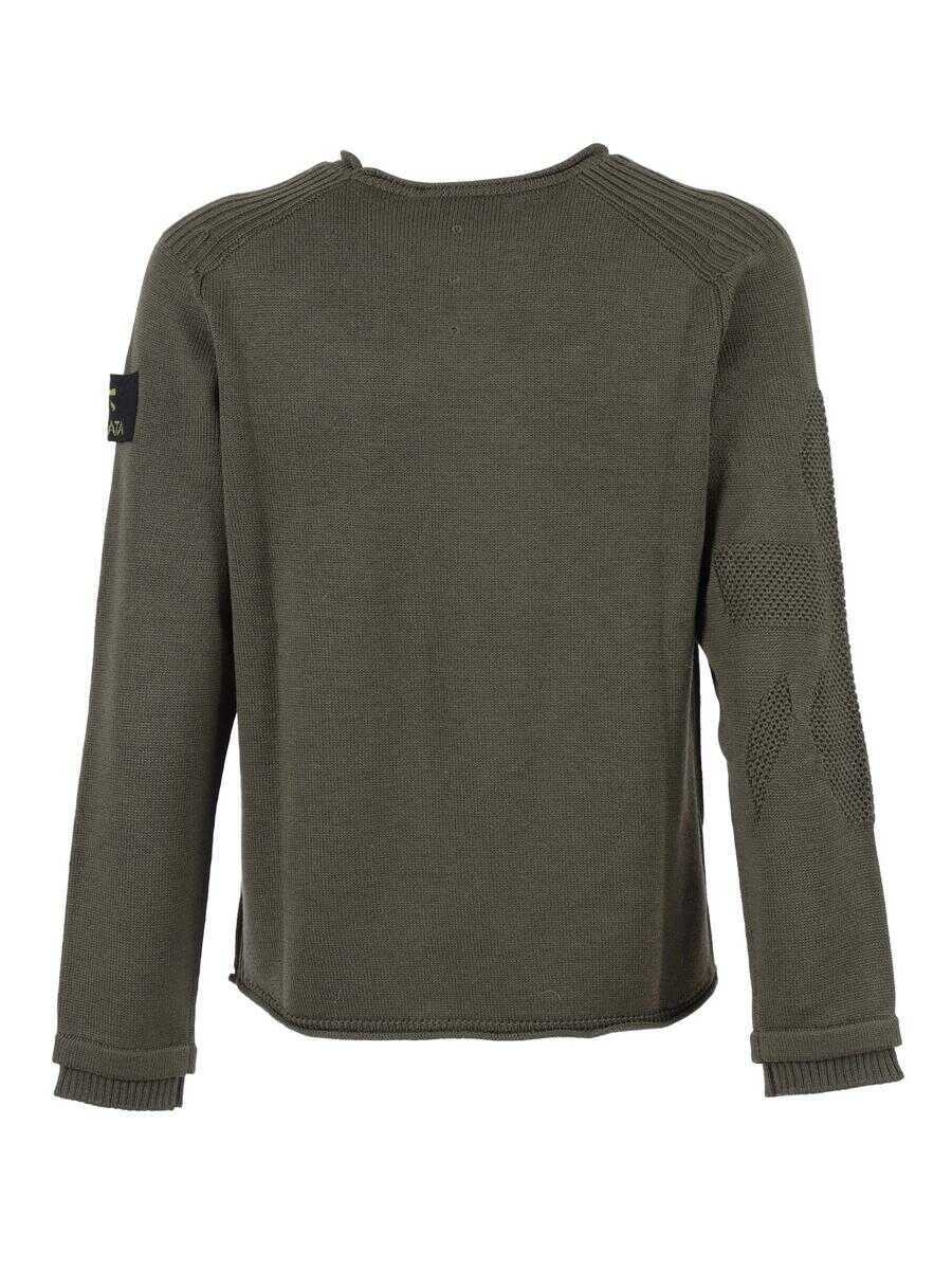 Pulovere Premiata Premiata Girocoll GREEN Barbati (BM 19368594) 2