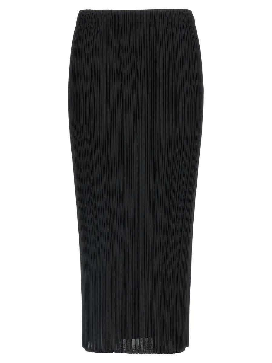 Fuste PLEATS PLEASE ISSEY MIYAKE Pleats Please Issey Miyake Basics Skirt Black Femei (BM 19368678) 1