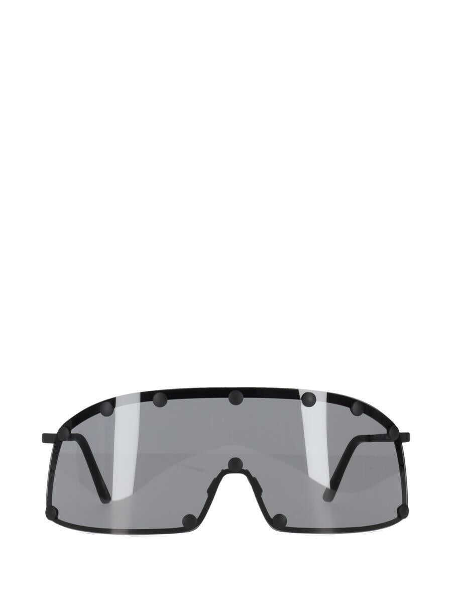 Ochelari de soare Rick Owens Rick Owens Sunglasses Shielding BLK TEMPLE/BLK LENS Femei (BM 19368765) 1