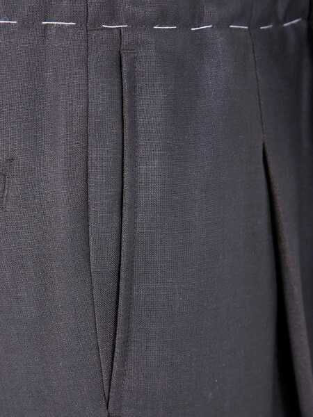 Pantaloni Maison Margiela Maison Margiela Trousers Brown Barbati (BM 19368837) 3