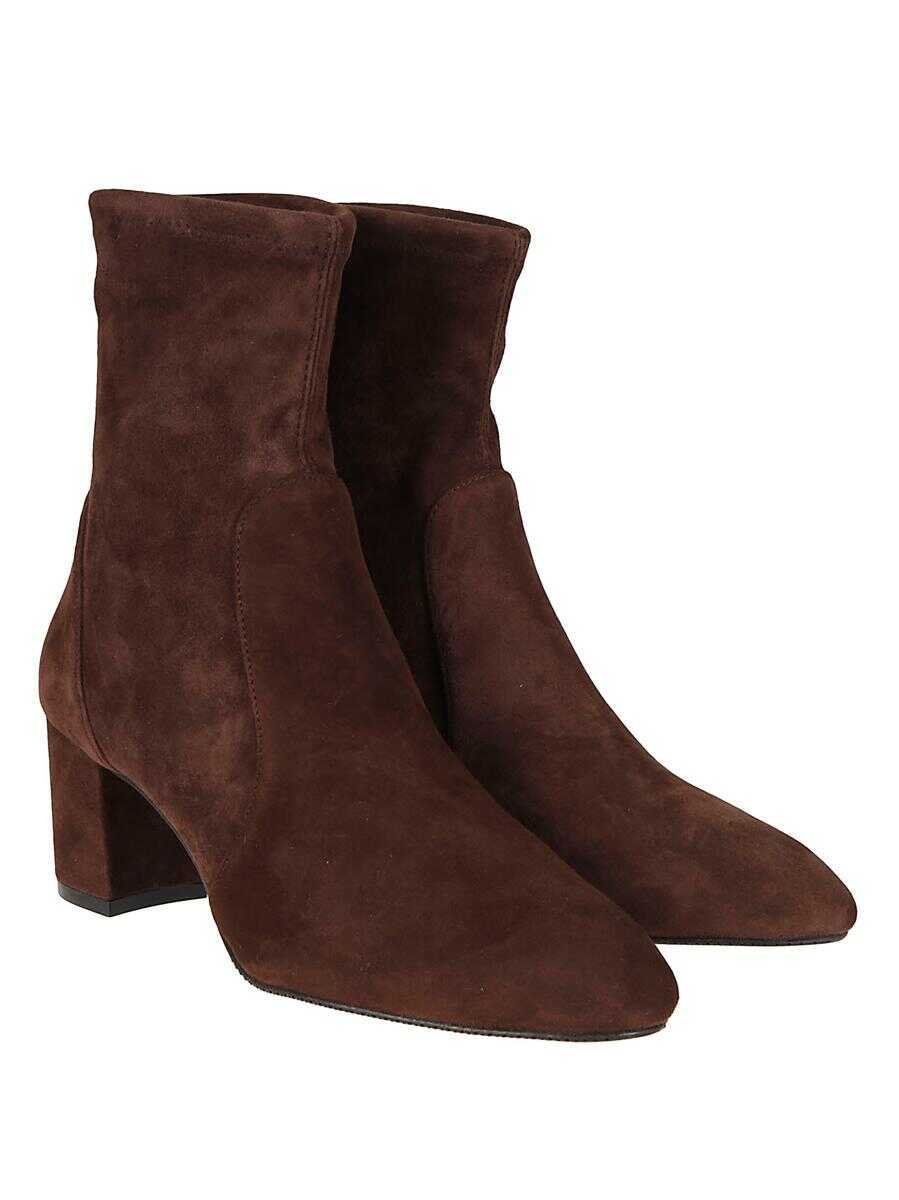 Bocanci Stuart Weitzman Stuart Weitzman Boots BROWN Femei (BM 19368894) 5