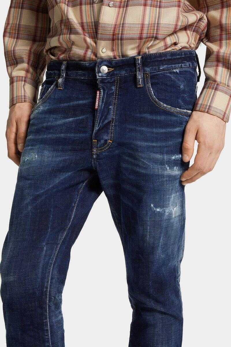 Blugi DSQUARED2 DSQUARED2 Jeans Navy Barbati (BM 19368939) 4