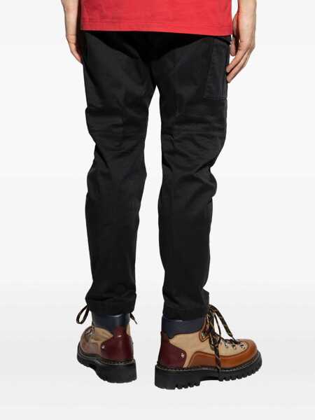 Pantaloni DSQUARED2 DSQUARED2 Trousers Black Barbati (BM 19368966) 4
