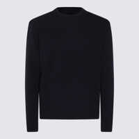 Pulovere Seven Gauge Seven Gauge Dark Blue Wool Knitwear