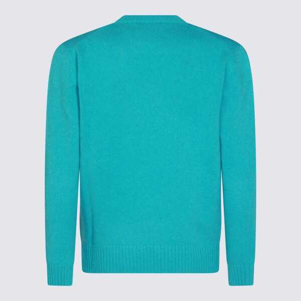 Pulovere Seven Gauge Seven Gauge Light Blue Wool Knitwear Blue Barbati (BM 19369305) 2