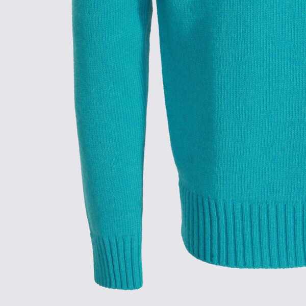 Pulovere Seven Gauge Seven Gauge Light Blue Wool Knitwear Blue Barbati (BM 19369305) 3