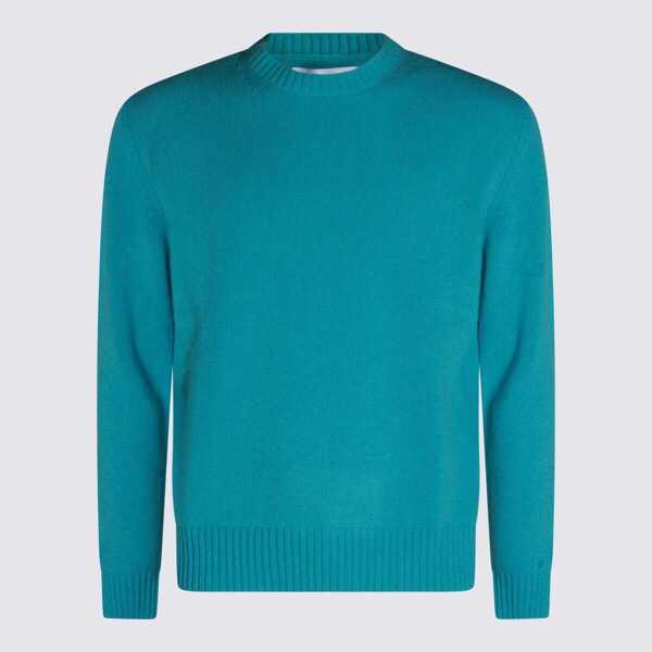 Pulovere Seven Gauge Seven Gauge Light Blue Wool Knitwear Blue Barbati (BM 19369305) 1