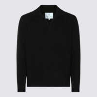 Pulovere Seven Gauge Seven Gauge Black Wool Knitwear
