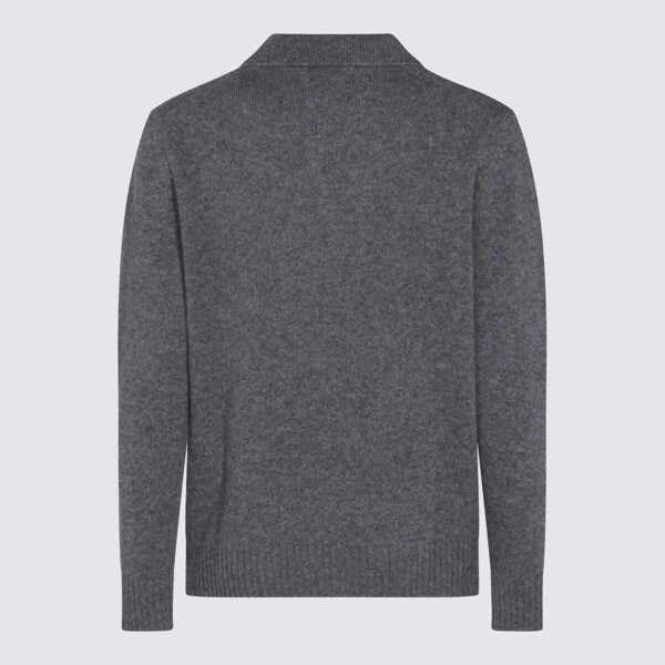 Pulovere Seven Gauge Seven Gauge Grey Wool Knitwear GREY Barbati (BM 19369329) 2
