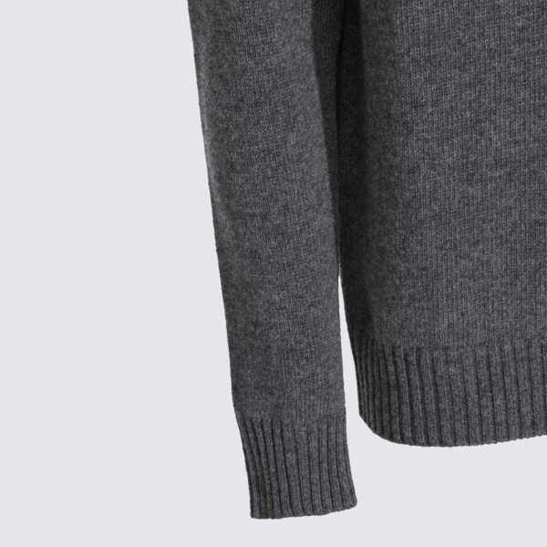 Pulovere Seven Gauge Seven Gauge Grey Wool Knitwear GREY Barbati (BM 19369329) 3