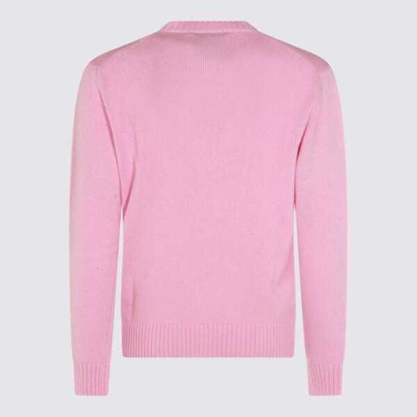 Pulovere Seven Gauge Seven Gauge Pink Wool Knitwear PINK Barbati (BM 19369341) 2