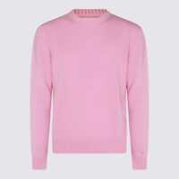 Pulovere Seven Gauge Seven Gauge Pink Wool Knitwear