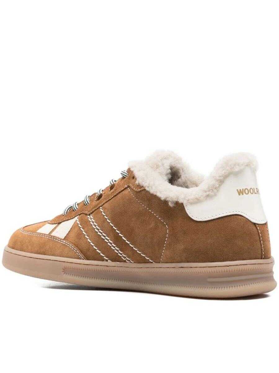 Sneakers Woolrich Woolrich Double Ut Shoes BROWN Femei (BM 19369401) 2