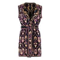 Pulovere Etro Reversible Gilet In Chenille Jacquard Femei