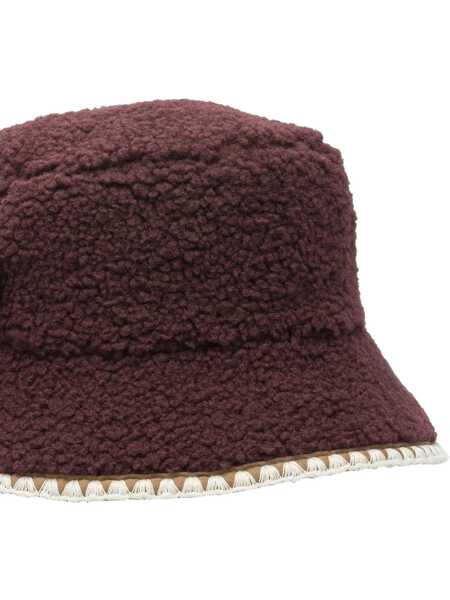 Sepci UGG Emerald bucket hat in UGGfluff Bordeaux Femei (BM 19369689) 4