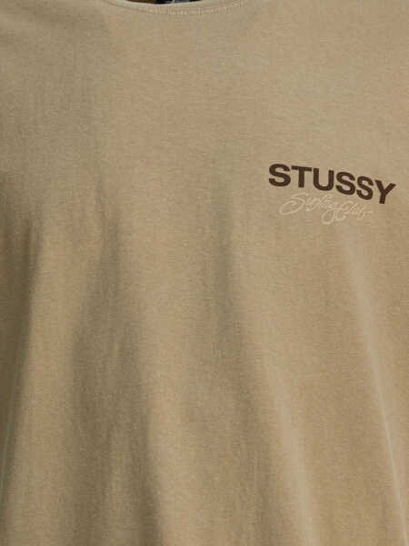 Tricouri STSSY T-shirts Beige Barbati (BM 19369692) 3