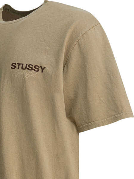 Tricouri STSSY T-shirts Beige Barbati (BM 19369692) 4