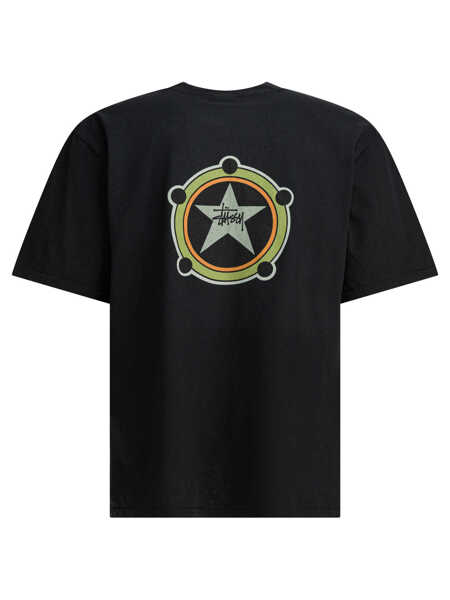 Tricouri STSSY T-shirts Black Barbati (BM 19369719) 2