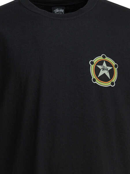 Tricouri STSSY T-shirts Black Barbati (BM 19369719) 3