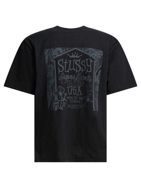 Tricouri STSSY T-shirts Black Barbati (BM 19369752) 2