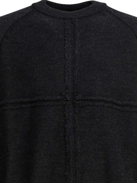 Pulovere COMME DES GARONS HOMME Wool crewneck sweater Grey Barbati (BM 19369866) 3