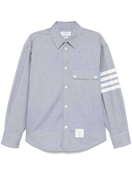 Camasi casual Thom Browne Shirts Light blue Barbati (BM 19369971) 1
