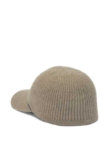Sepci Brunello Cucinelli Cashmere trucker hat Beige Femei (BM 19369977) 2