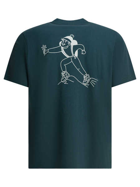 Tricouri AUTRY Cotton t-shirt with logo Green Barbati (BM 19369998) 2