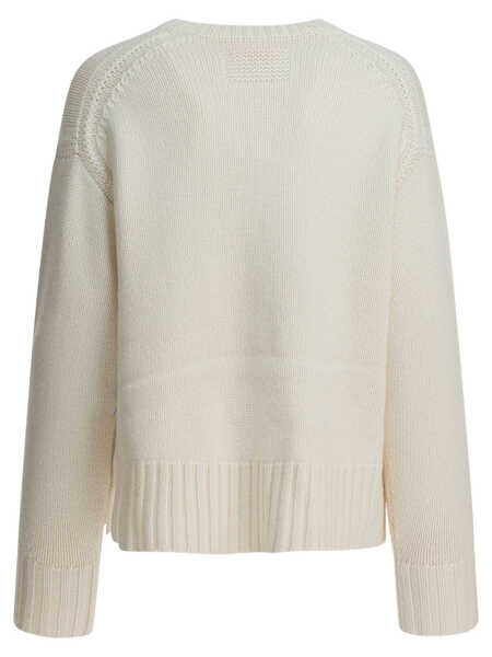 Pulovere casual GUEST IN RESIDENCE Knitwear White Femei (BM 19370037) 2