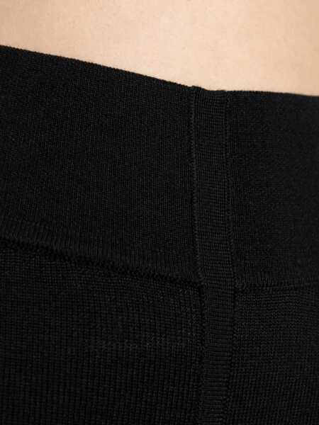 Colanti Rick Owens Virgin wool Leggings BLACK Femei (BM 19370117) 4
