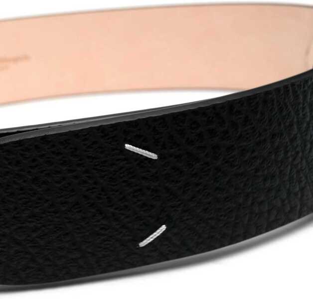 Curele Maison Margiela Four Stitches Belt BLACK Barbati (BM 19370201) 2