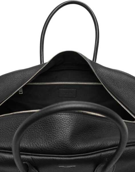 Genti de voiaj de mana Saint Laurent Bowling Duffle Bag Large BLACK Barbati (BM 19370219) 4