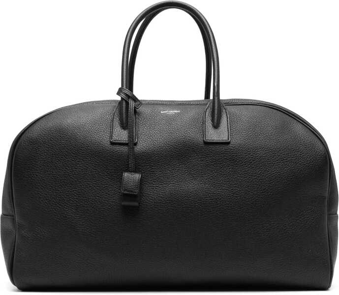 Genti de voiaj de mana Saint Laurent Bowling Duffle Bag Large BLACK Barbati (BM 19370219) 1
