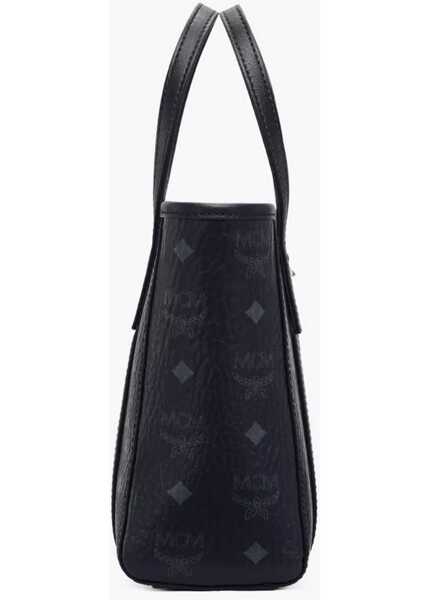 Genti de mana MCM Toni Top-Zip Mini Tote BLACK Femei (BM 19370222) 3