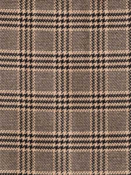 Esarfe Saint Laurent Prince Of Wales Pattern Silk Scarf BLACK Barbati (BM 19370225) 3