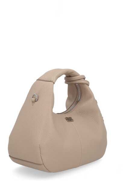 Genti de mana Ganni Hobo Bag WHITE Femei (BM 19370240) 4