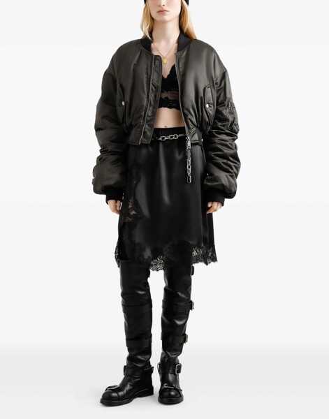 Jachete Dolce & Gabbana Nylon Canvas Over Jacket BLACK Femei (BM 19370267) 2