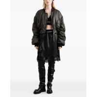 Jachete Dama - Jachete Dolce & Gabbana Nylon Canvas Over Jacket BLACK Femei (BM 19370267) - B-mall.ro