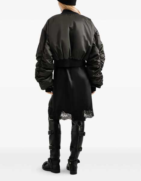 Jachete Dolce & Gabbana Nylon Canvas Over Jacket BLACK Femei (BM 19370267) 3