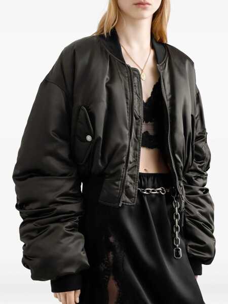 Jachete Dolce & Gabbana Nylon Canvas Over Jacket BLACK Femei (BM 19370267) 4