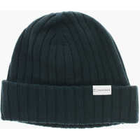 Caciuli Ribbed Virgin Wool Beanie Barbati