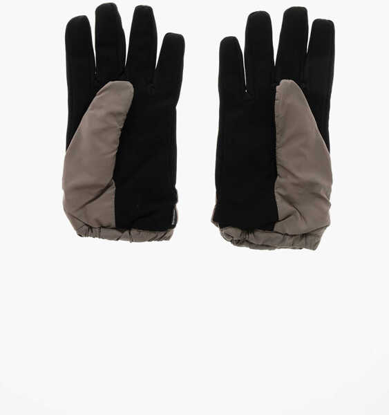 Manusi Woolrich Padded Nylon Touch Screen Gloves Brown Barbati (BM 19370330) 3