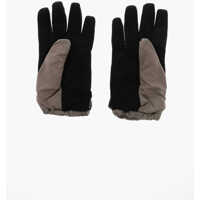 Manusi pentru Barbati - Manusi Woolrich Padded Nylon Touch Screen Gloves Brown Barbati (BM 19370330) - B-mall.ro