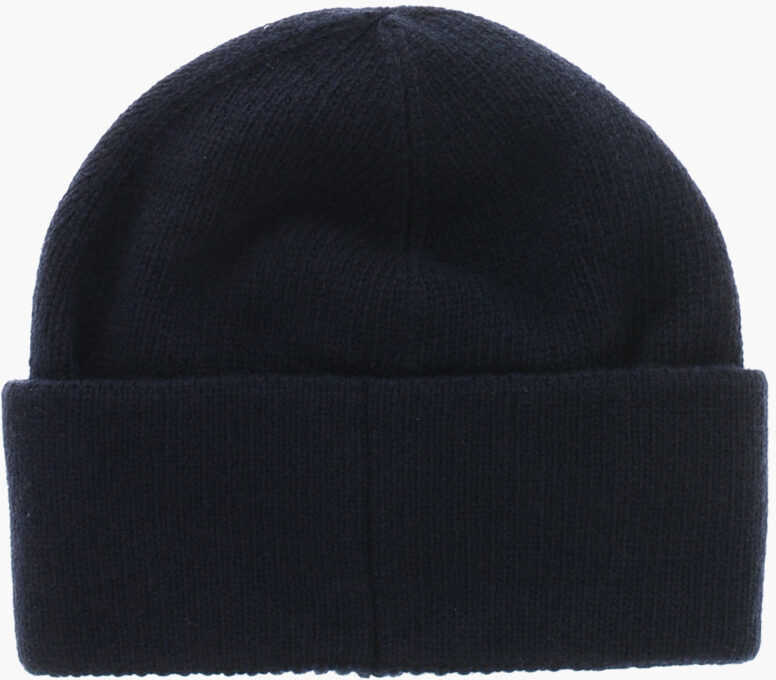 Caciuli Woolrich Wool Blend Luxe Beanie Blue Barbati (BM 19370342) 3