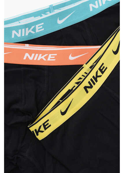Lenjerie intima Nike Set Of 3 Stretch Cotton Boxer With Logoed Elastic Band Black Barbati (BM 19370483) 3